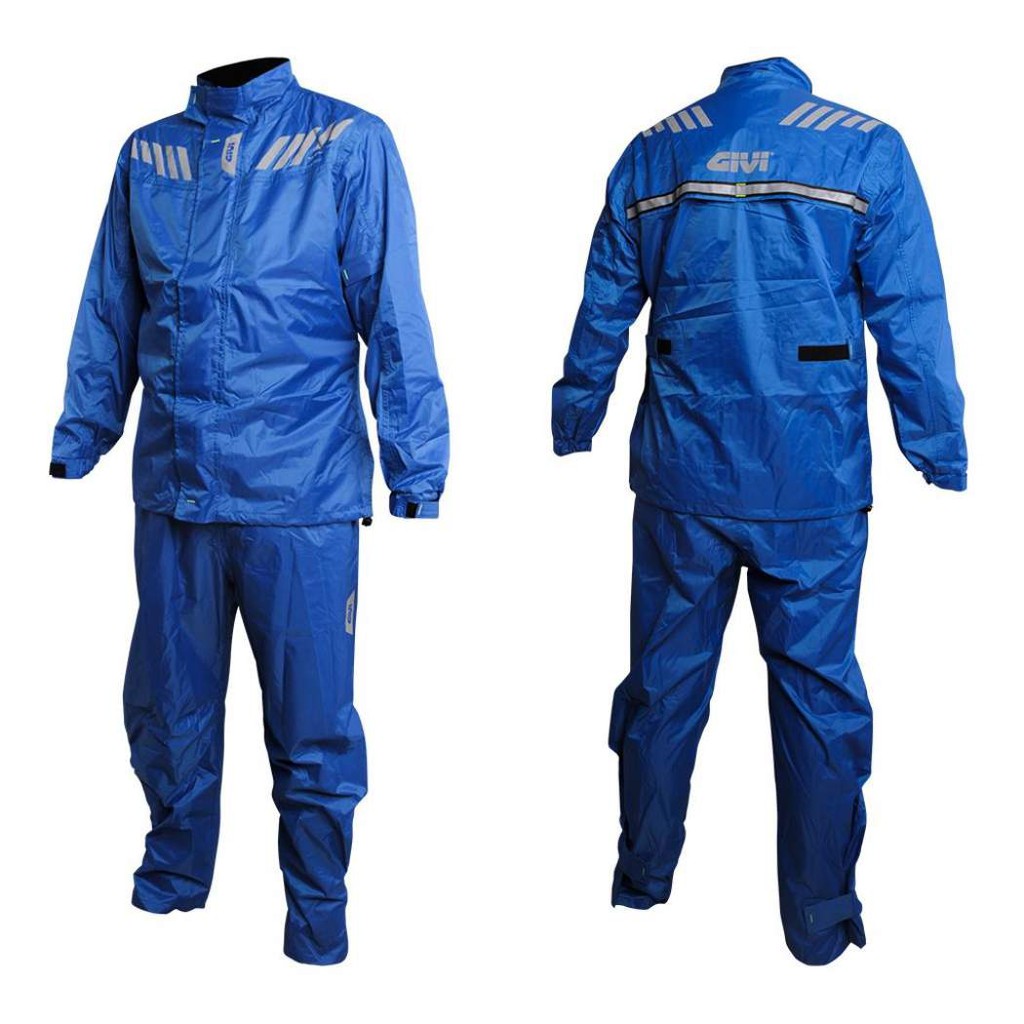 Original Givi RRS04 Baju Hujan Raincoat Rainsuit ( Blue ...