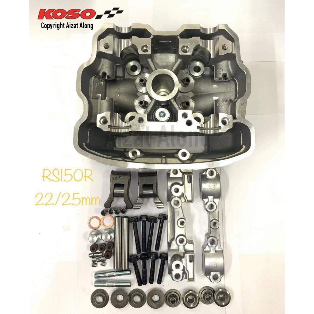 Koso Super head SCK 25/22mm Honda RS150  Shopee Malaysia