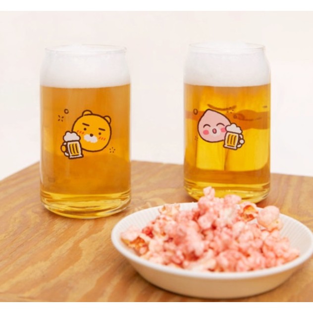 Apeach KAKAO FRIENDS Official Beer Glass 470ml 16oz 