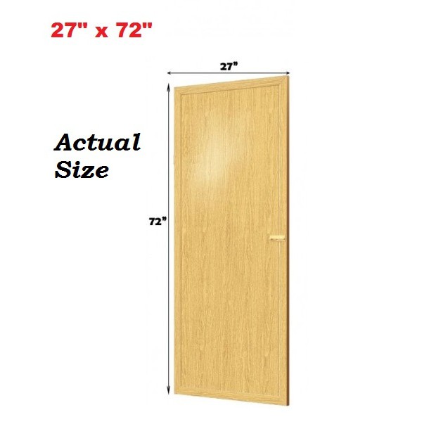 Pvc Toilet Door Bathroom Door Pintu Plastic Shopee Malaysia