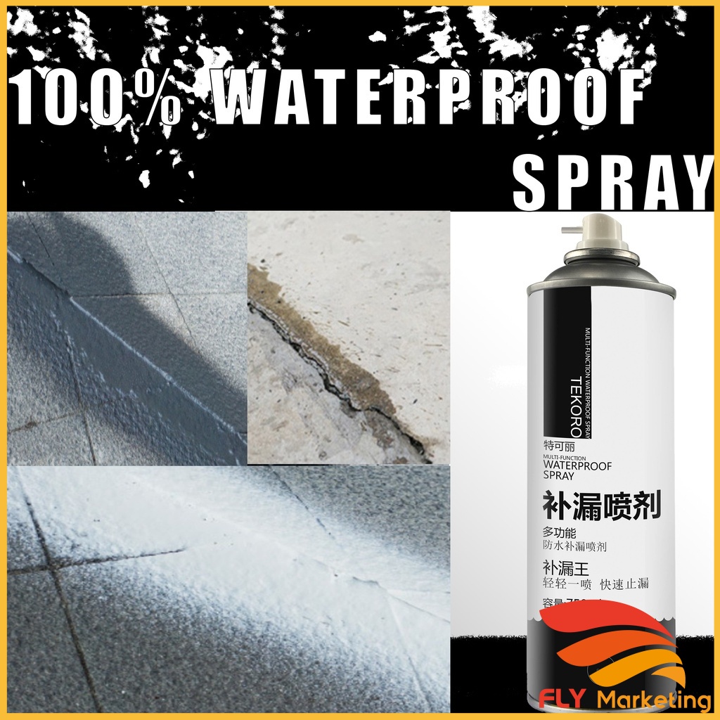 TEKORO Waterproof Leak Seal Repair Spray Cracks Rapid Stop Leaking Spray Leakage Pipe Fast Fix Sealant Roof Water Proof