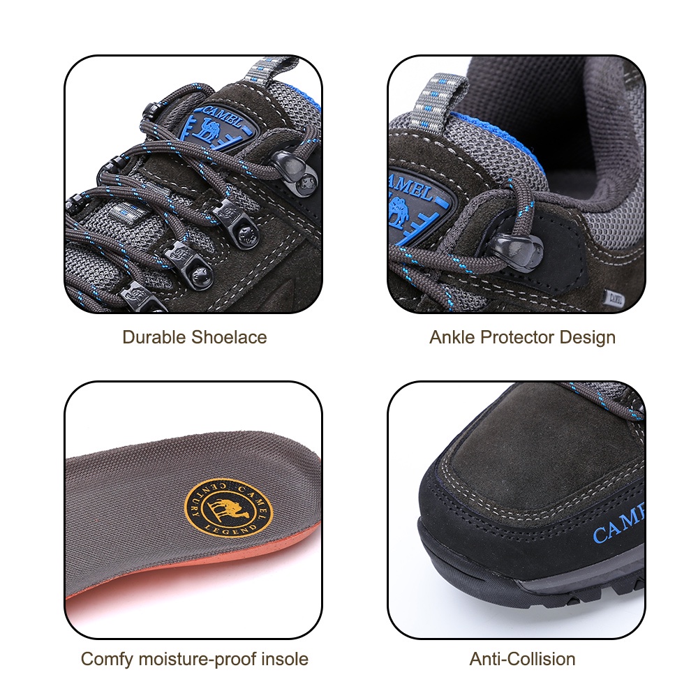 CAMEL outdoor hiking shoes men's breathable waterproof nonslip hiking