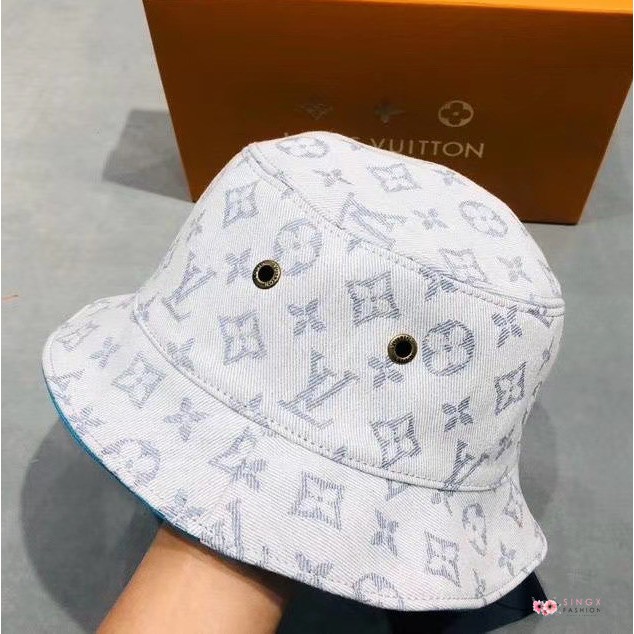 rainbow louis vuitton bucket hat
