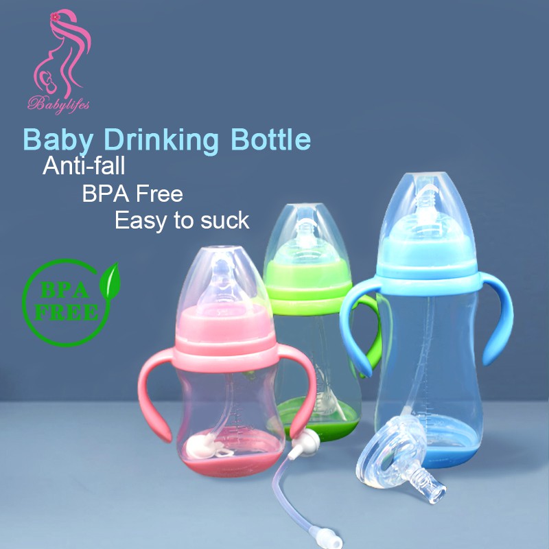 baby bottle with tube