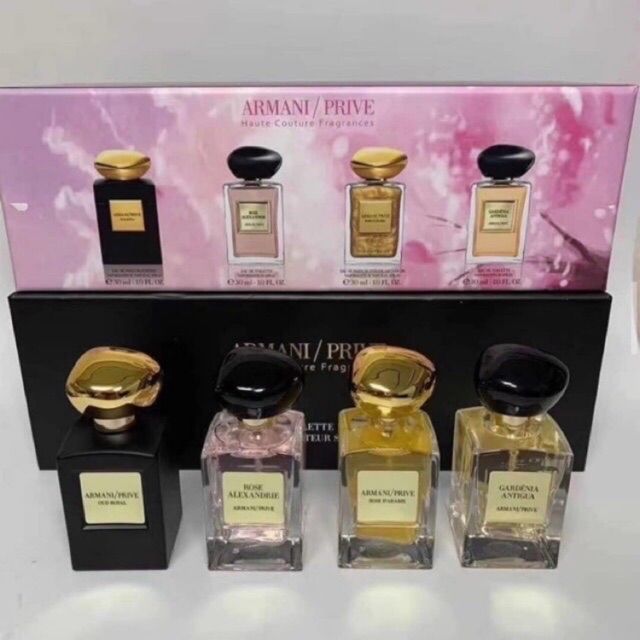 Armani Prive by Giorgio Armani 4 in 1 Authentic 30ml Miniature Set Perfume  for Women | Shopee Malaysia