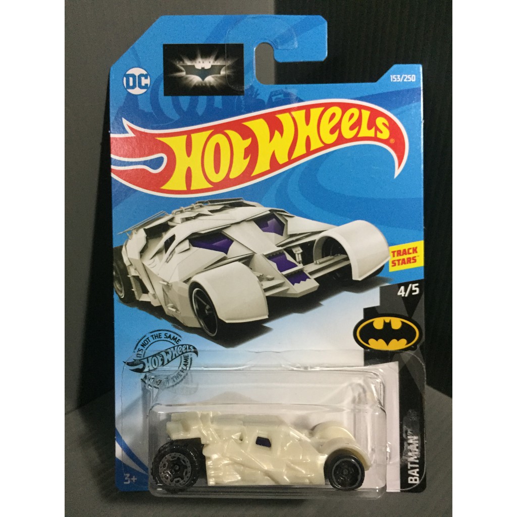 hot wheels white batmobile