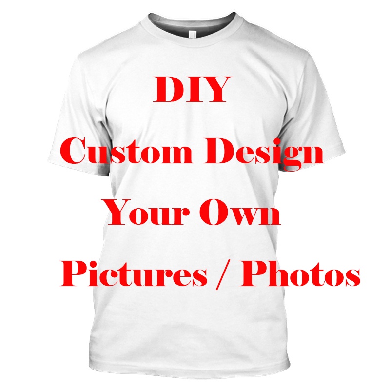 Diy Custom Design Own Style Picture 3D Print Tees Men T Shirt Anime Women Tshirt Unisex Clothing Tops Suppliers