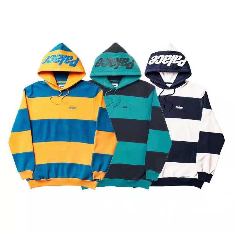 palace stripe hoodie