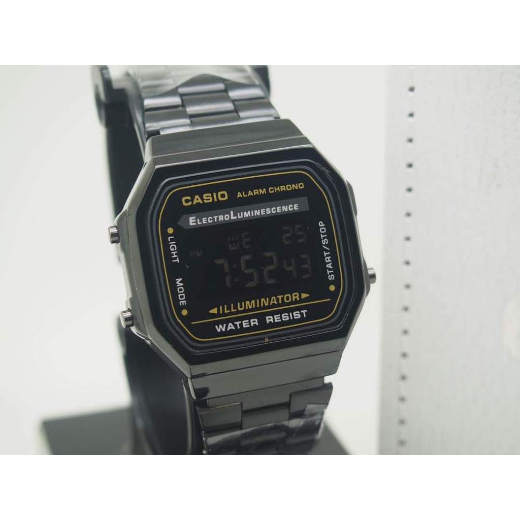 casio a168 black