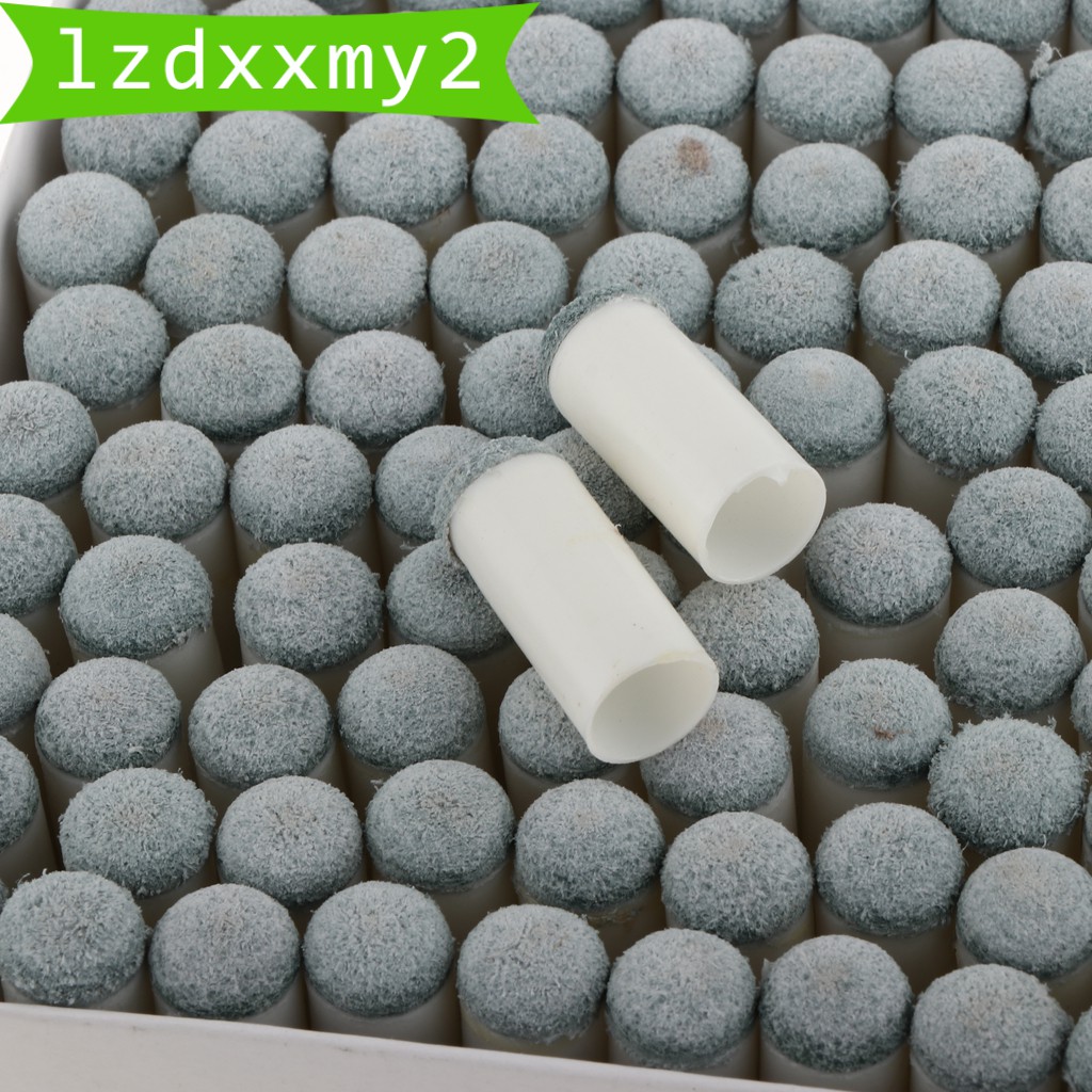 Versatile Multi Newest 100X Slip-On Push-On Pool Billiard Snooker Cue Stick Tips 9mm/10mm/12mm/13mm - Image 4