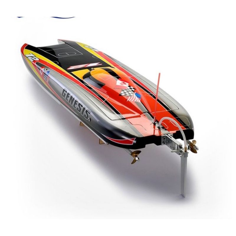 TFL Genesis Catamaran Racing RC Boat / Fiberglass Electric 3674 KV 2075 ...