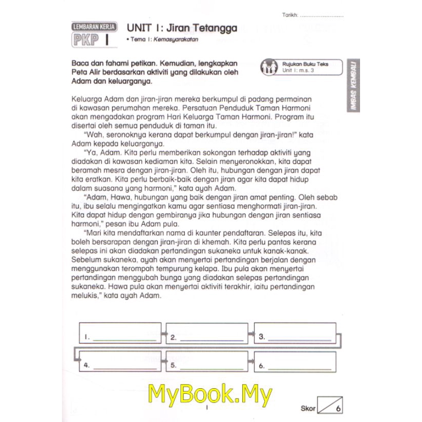 Buku Lembaran Kerja Tahun 4 - Aaron-Livingston