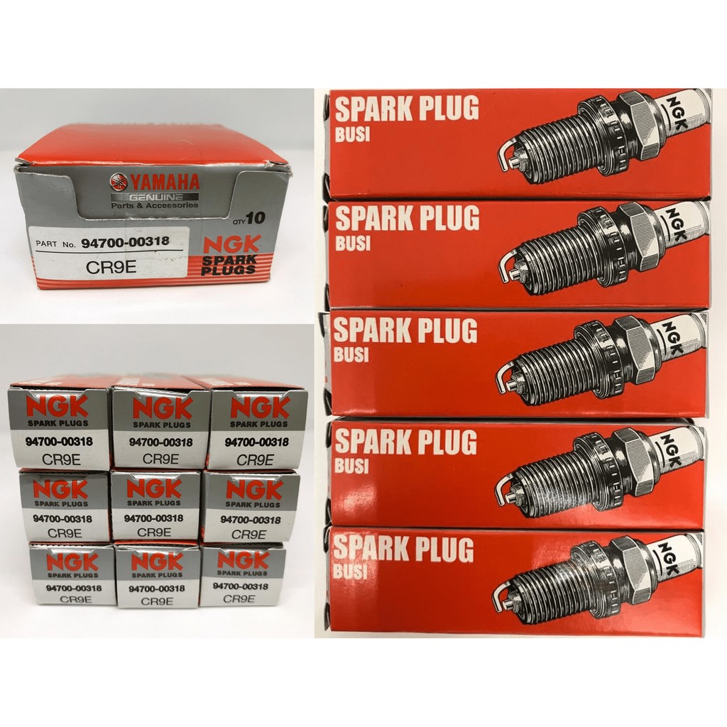 4 CANDELE NGK CR9E Per SUZUKI GSX-R 750 1995