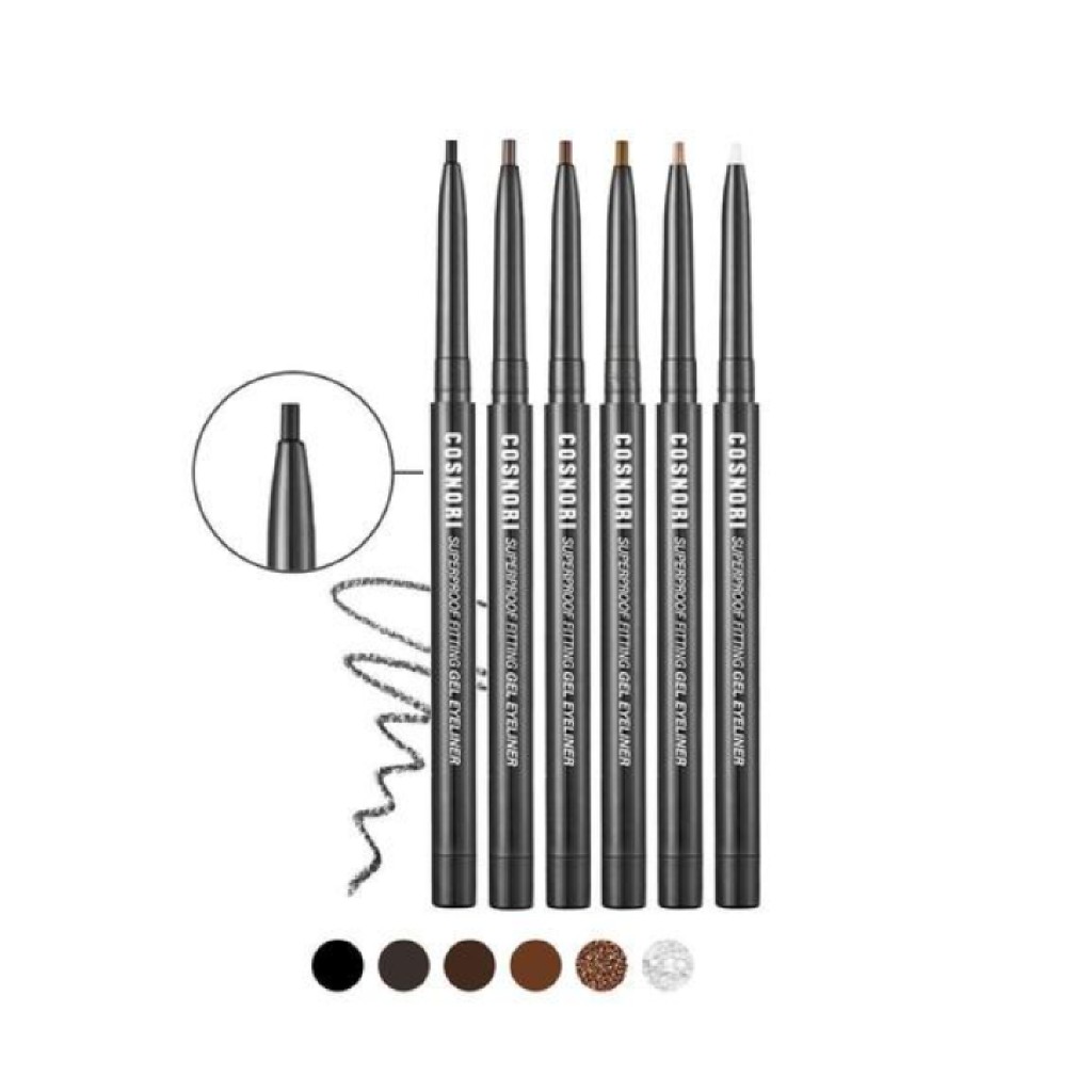 [COSNORI] super proof Fitting Gel eyeliner - 6 Colors | Shopee Malaysia