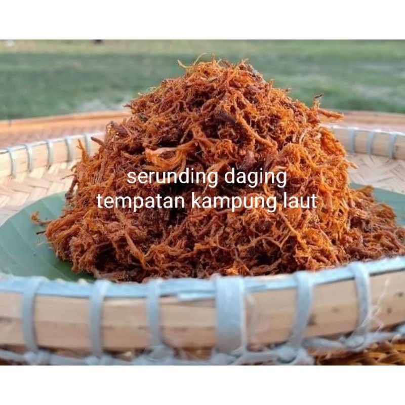 Serunding Daging Kampung Laut 100g Shopee Malaysia