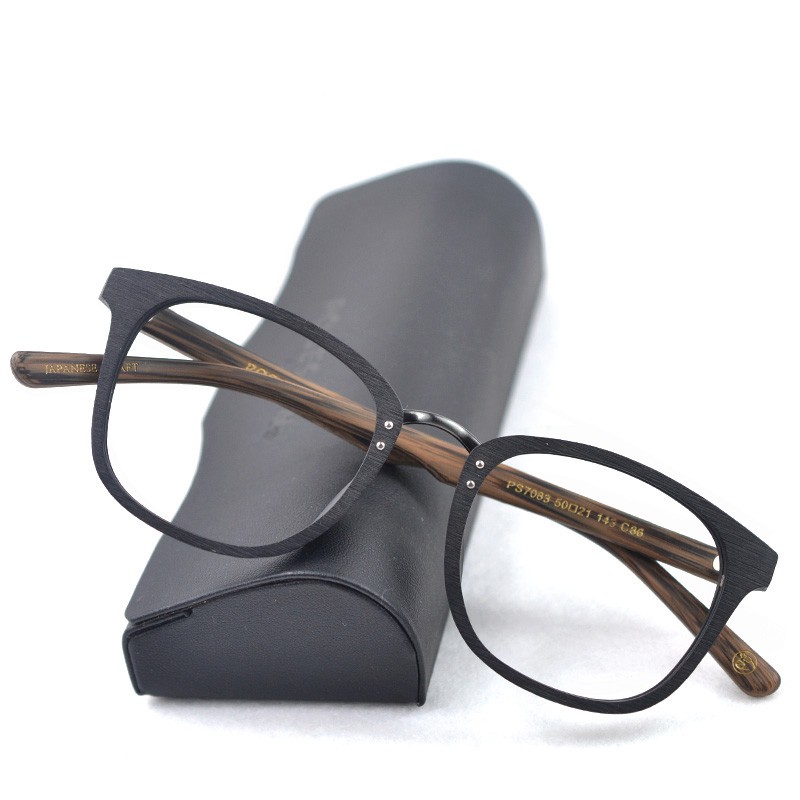 Wood Glasses Frame Men Wooden Eyeglasses Frames Myopia Prescription Lenses Myopia Spectacles