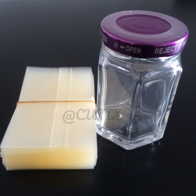 Shrinkable Plastic Sealer Heat Shrink Bands Cap Seal Cap Sleeve Wrap