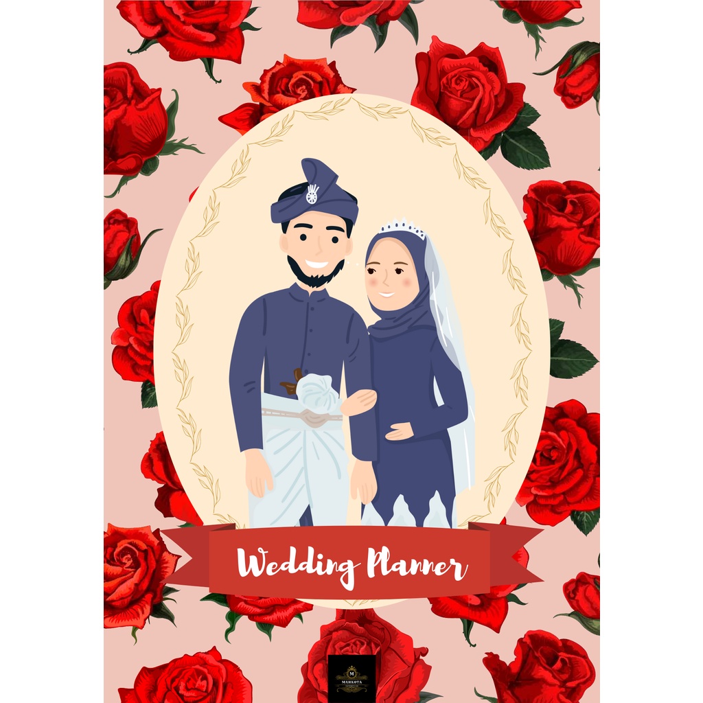 wedding planner checklist kalendar softcopy pdf percuma belanjawan pendapatan perbelanjaan baki simpanan microsoft excel