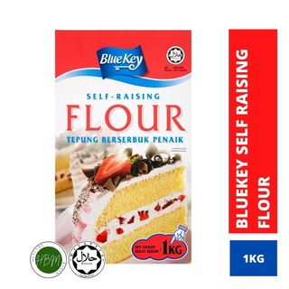 Blue Key Tepung Kek Naik Sendiri 1kg / Self Raising Flour 1kg bluekey