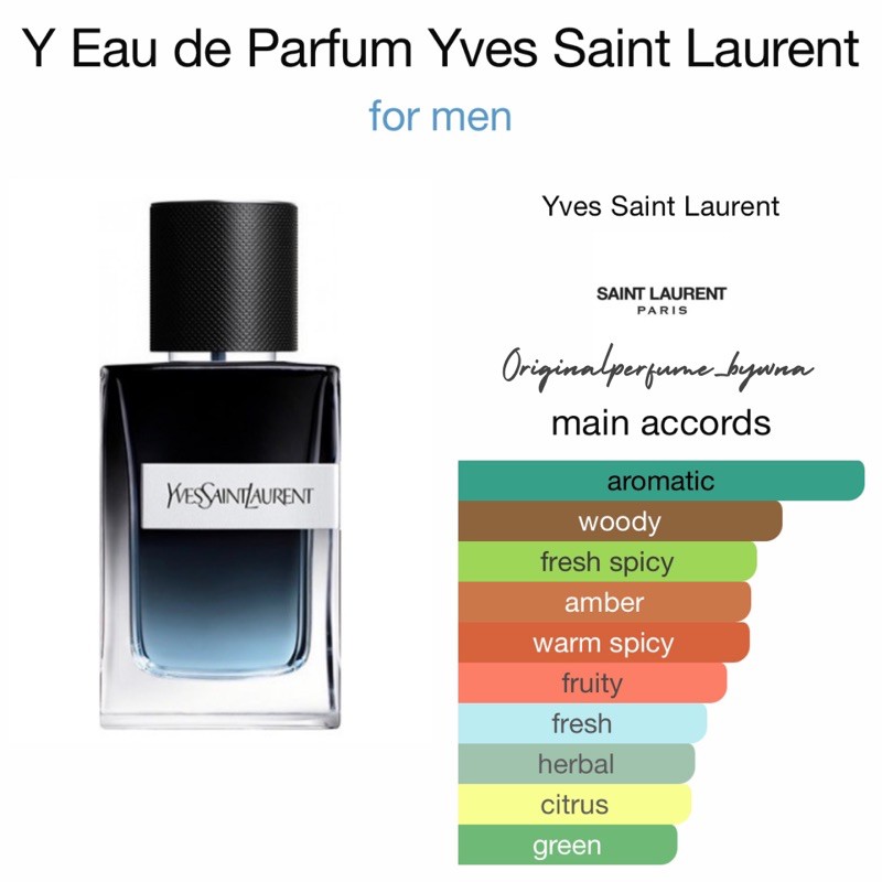 ysl y edp notes