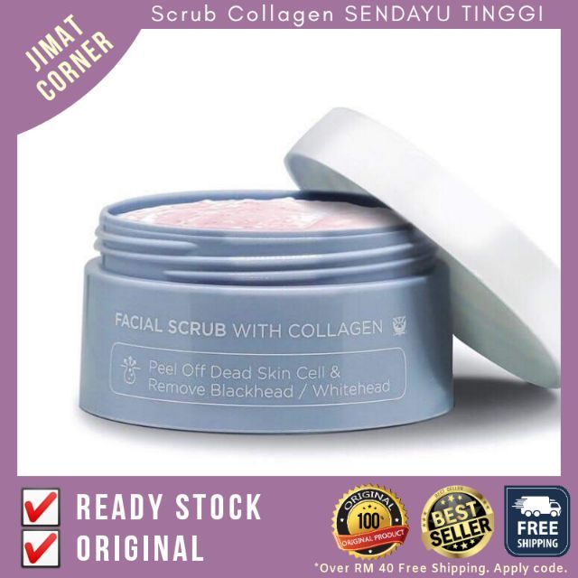 Collagen Facial Scrub Sendayu Tinggi Shopee Malaysia