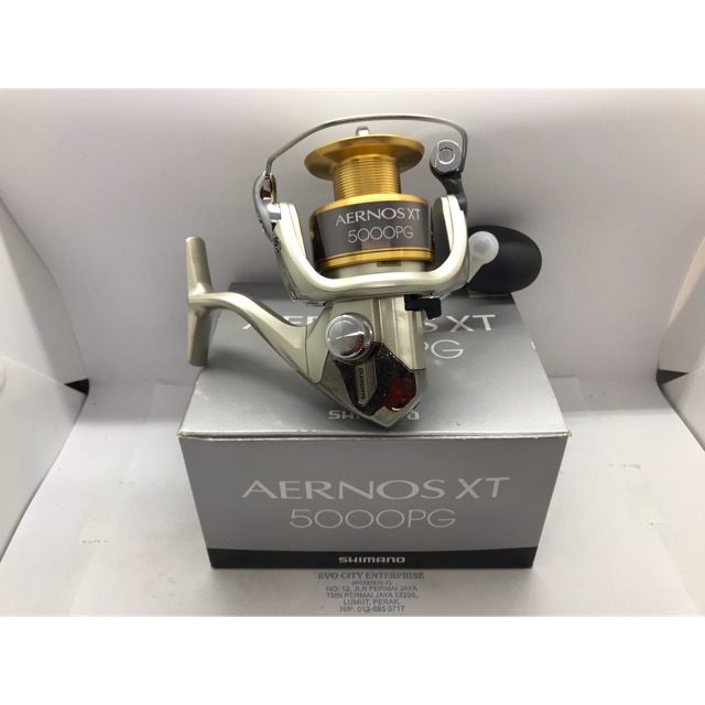 SHIMANO AERNOS XT 2000 Spinning Reel Both Handle Fishing Dock Embankments  S7766 