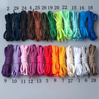 Oval Flat Shoe Laces Shoestrings Strings Shoelaces Different Colors 120cm Long