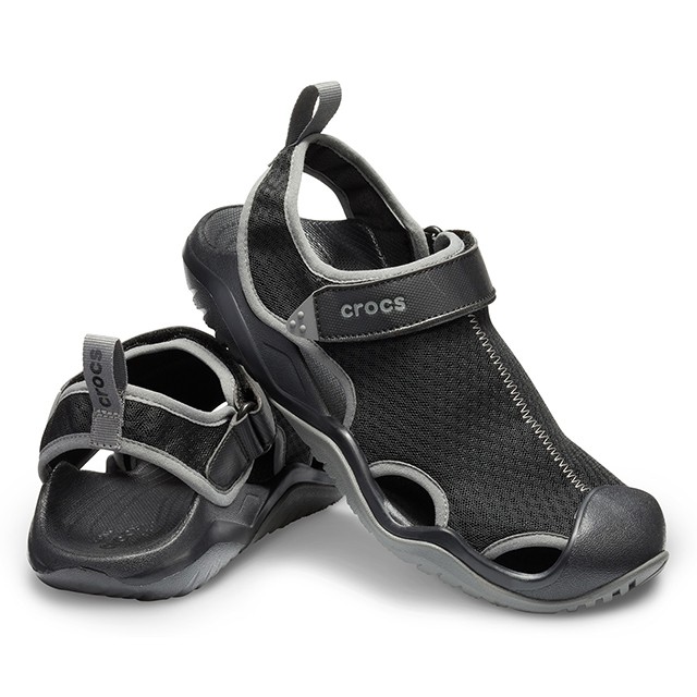 crocs mesh sandals