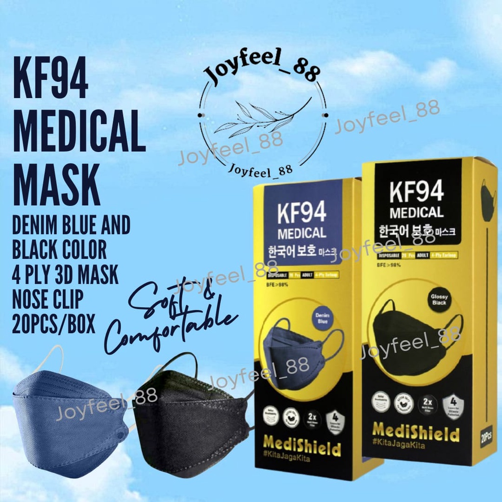 KF94 MediShield Medical Mask 20pcs/box Shopee Malaysia