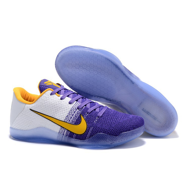 kobe purple and yellow shoes