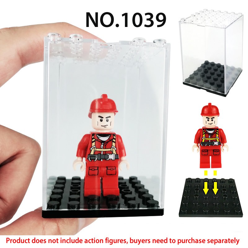 Durable Multi Building Blocks Minifigures dustproof transparent cover display box Lego Minifigure Case Purpose Quality - Image 5