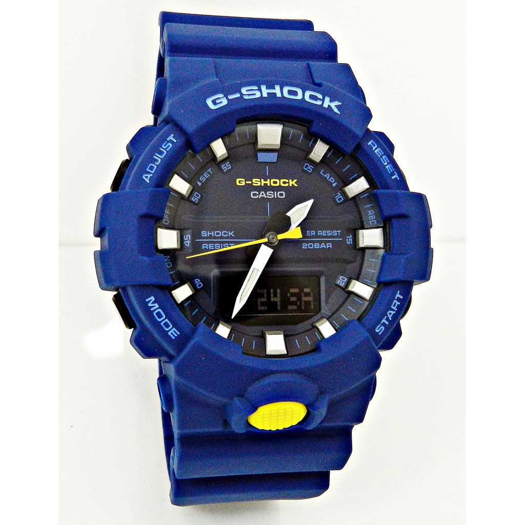 g shock watch blue colour