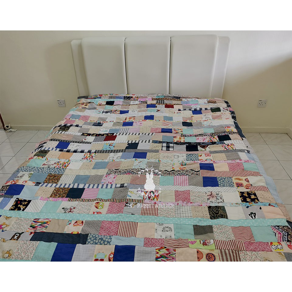 100 Handmade Patchwork Blanket Shopee Malaysia 100 Handmade Patchwork Blanket Shopee Malaysia