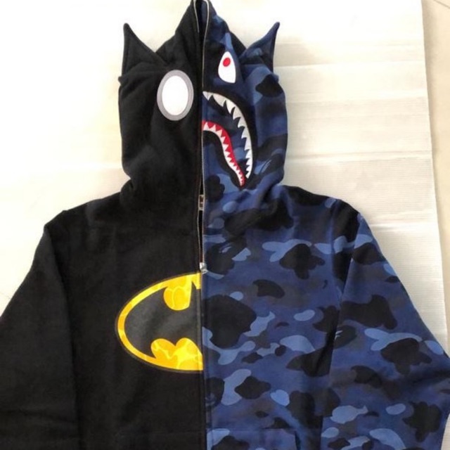 bape x dc comics hoodie