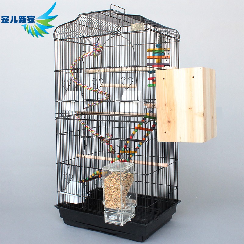 stainless steel parrot cage