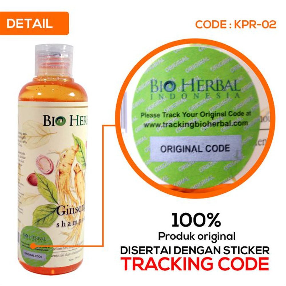 Bio Herbal Shampoo Grows and Treats Hair Loss in 14 Days Korean Ginseng - 250 ML