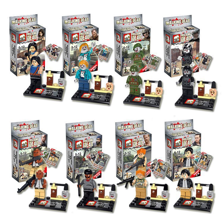 walking dead lego set