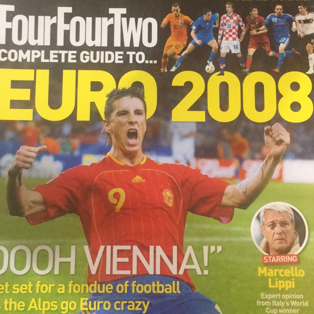 Vintage Football Magazine Four Four Two 442 Complete Guide To Euro 2008 June 2008 40 Pages Shopee Malaysia