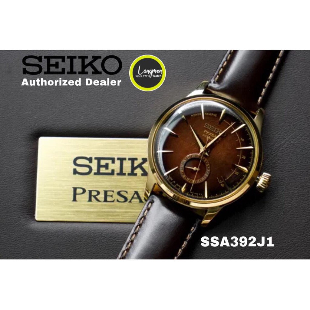 Klang Longmen] SEIKO Presage SSA392J1/SSA392 Limited Edition Power Reserve  Automatic Made in Japan Men Dress Watch | Shopee Malaysia