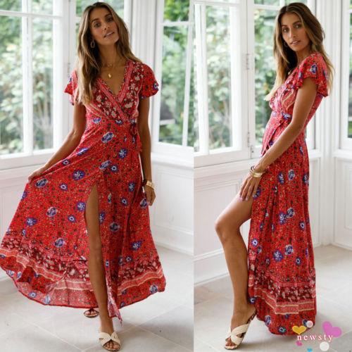 boho dress shopee