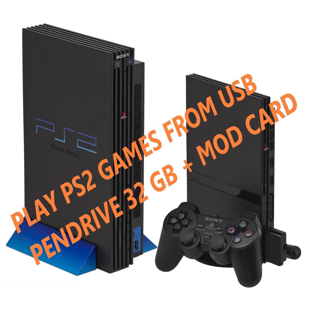 PS2 USB GAMES Pendrive 32GB + MOD CARD complete with games ( NOT