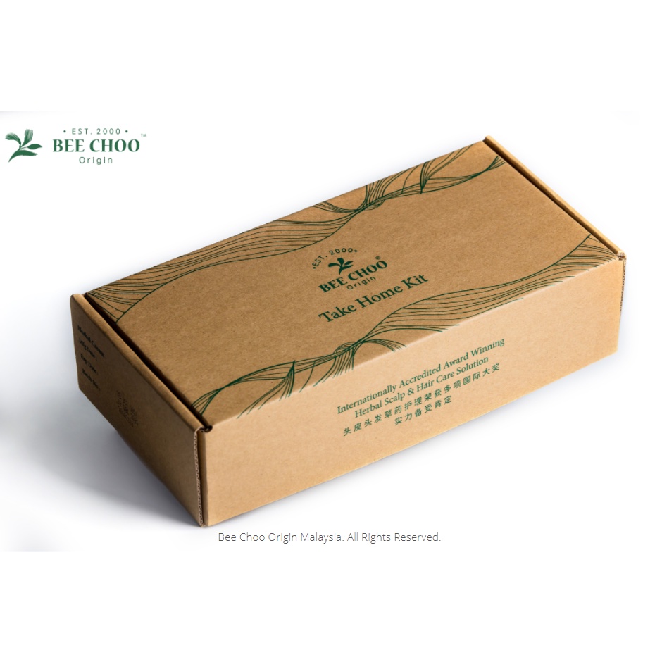 Bee Choo Origin Take Home Kit Premium Pack (Herbal Hair Treatment