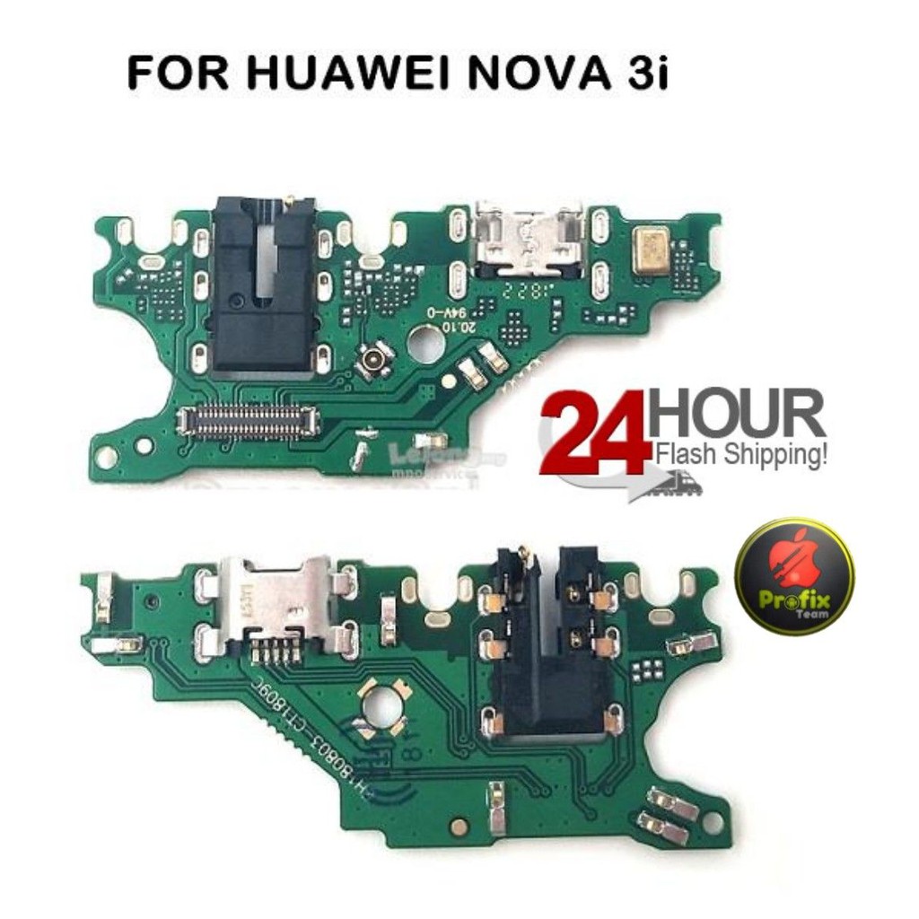 Original High Quality Huawei Nova 3i 3 Lne Lx2 Charging Charger Usb Port Plug In Board Flex 1506