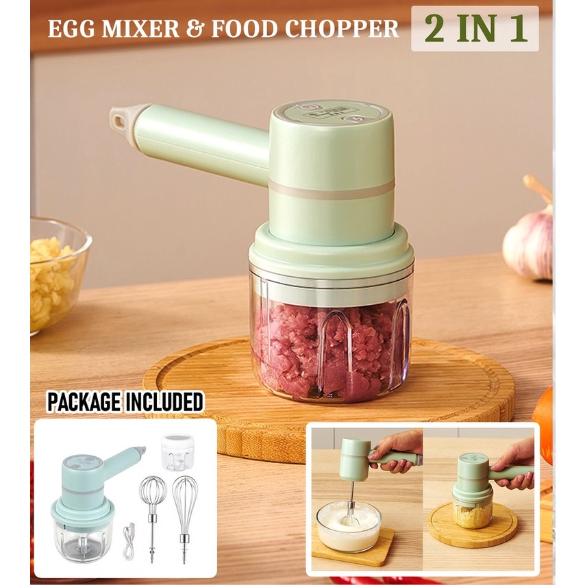 Wireless Electric Capsule Cutter Chopper Stand Mixer Hand Beater ...