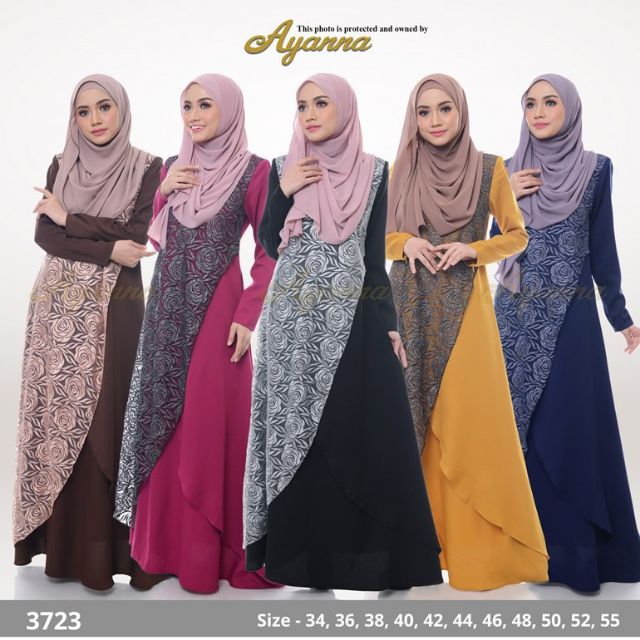 jubah plus size 2019