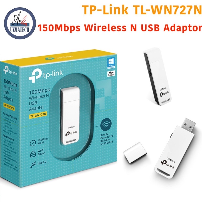 TP Link Wifi Adapter TLWN727N 150Mbps Wireless N USB Wifi Adapter For
