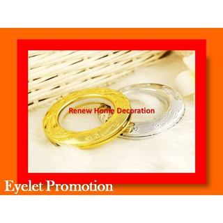 R005R006 Nano Curtain Plastic Roman Eyelet Ring / Curtain Eyelet Rings /Gelang Eyelet Langsir