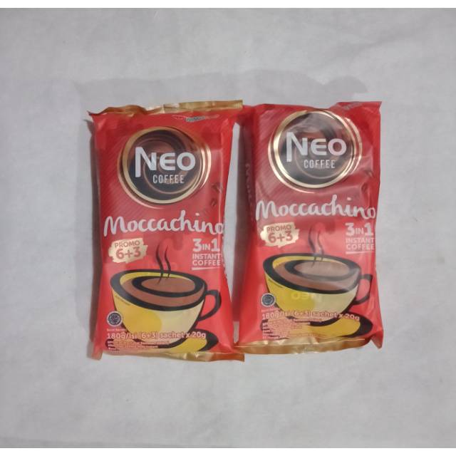 Neo Coffe Moccachino 10 Sachets X Gr Shopee Malaysia