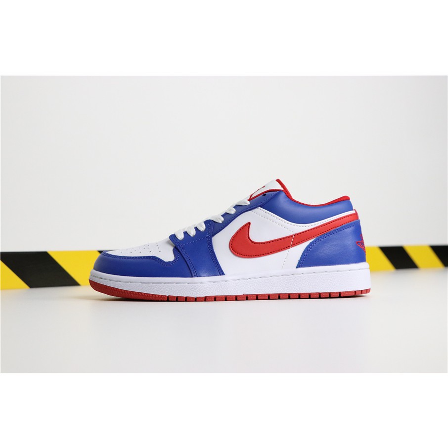 air jordan 1 low red and blue