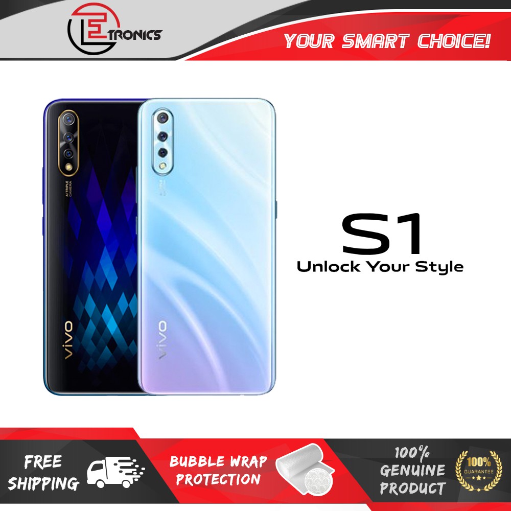 Vivo S1 1907 6gb Ram 128gb Rom Vivo Malaysia Warranty Shopee Malaysia